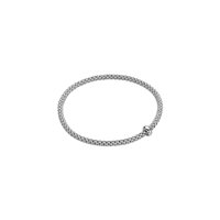 Bracciale Fope Donna Prima in Oro bianco Diamante 0.01 Ct 01M08BX_BB_B_XBX_00S - 01M08BX_BB_B_XBX_00S